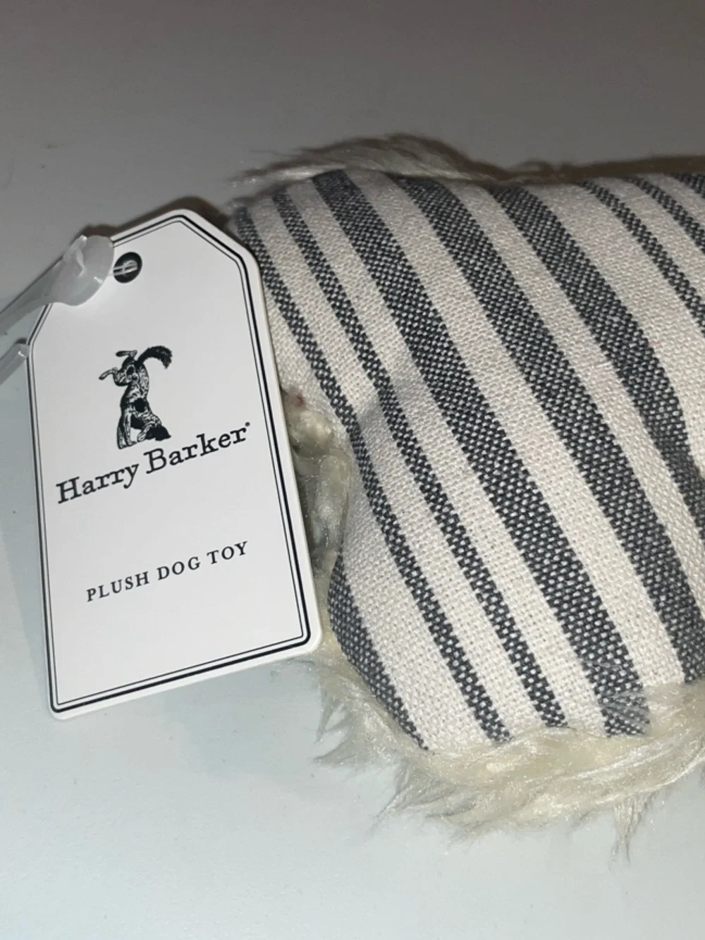 Harry Barker Market Stripe Bone Toy small NWT